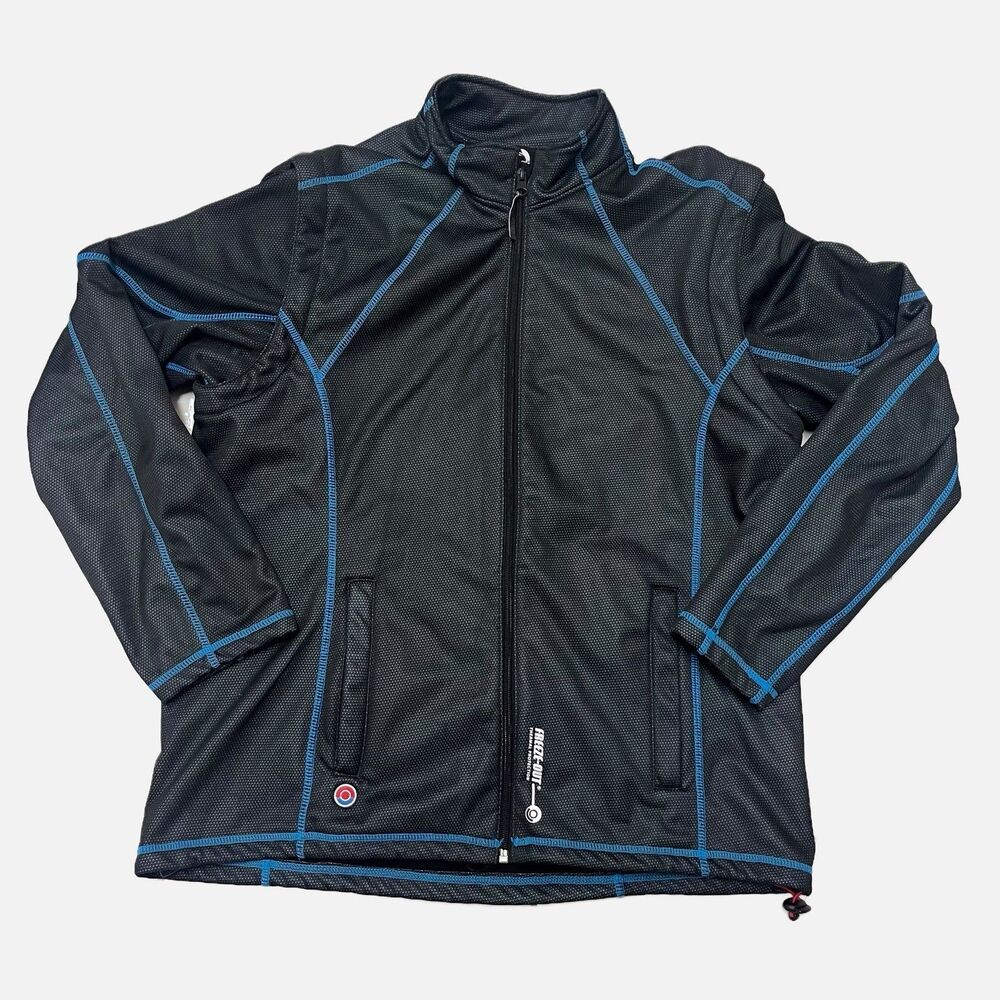 Freeze-Out Thermal Protection Men’s Moto Jacket W/Detachable Sleeves Size L